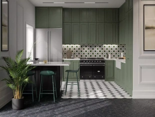 Керамогранит Kerama Marazzi Сансеверо черный 1268HS (9,9х9,9х0,7)